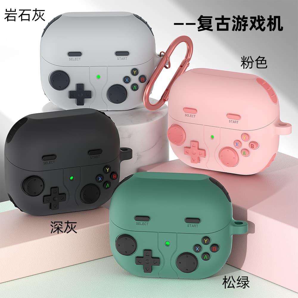 Suitable for Samsung Galaxy Buds3 Earphone Cases, Retro Game Console Buds3Pro Wireless Bluetooth Protective Cases