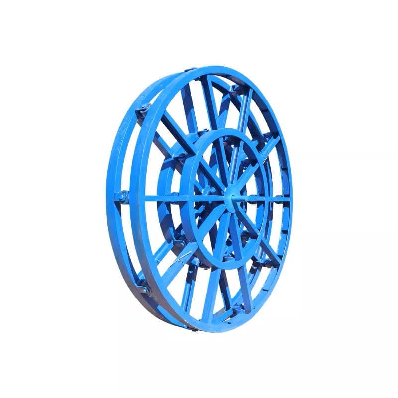 Brake cable laying channel steel wire rope horizontal power optical cable disc fiber optic device