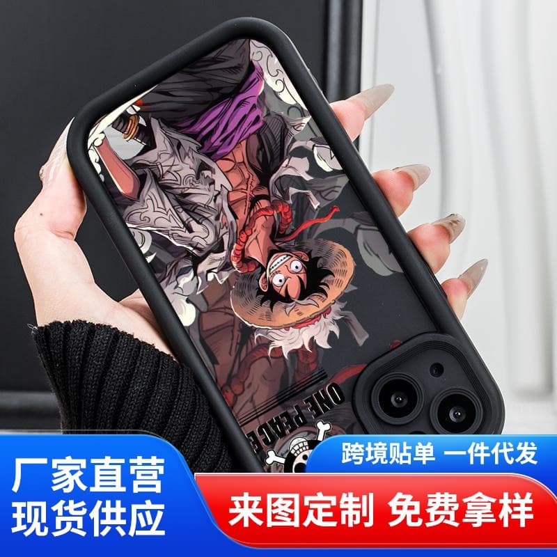 Apple 15 Phone Case Cartoon iphone14promax/13pro/12/11/x/xsmax Luffy Comics