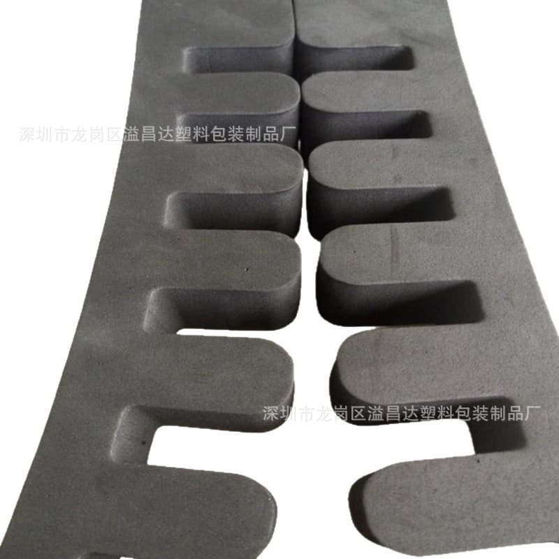 EVA cushioning strips, logistics anti-collision fixing slots, 60-degree narrow slots, 35mm wide EVA foam strips