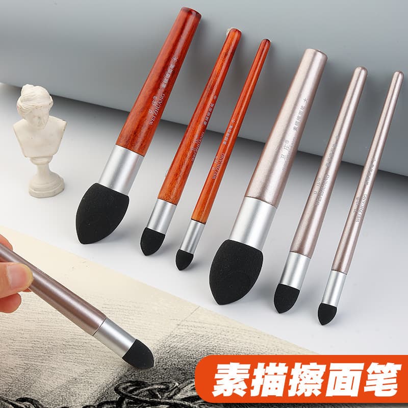 Wholesale Gray Sketch Blending Stumps Washable Blending Stumps Highlight Art Eraser Stumps for Art Students