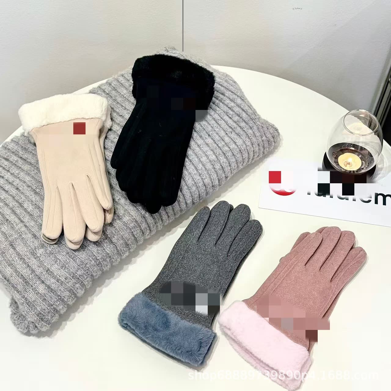 2025 Taiwan LL gloves, winter gloves, windproof, cold-proof, touchscreen thickened heating and warm gloves, wholesale, touchscreen compatible.