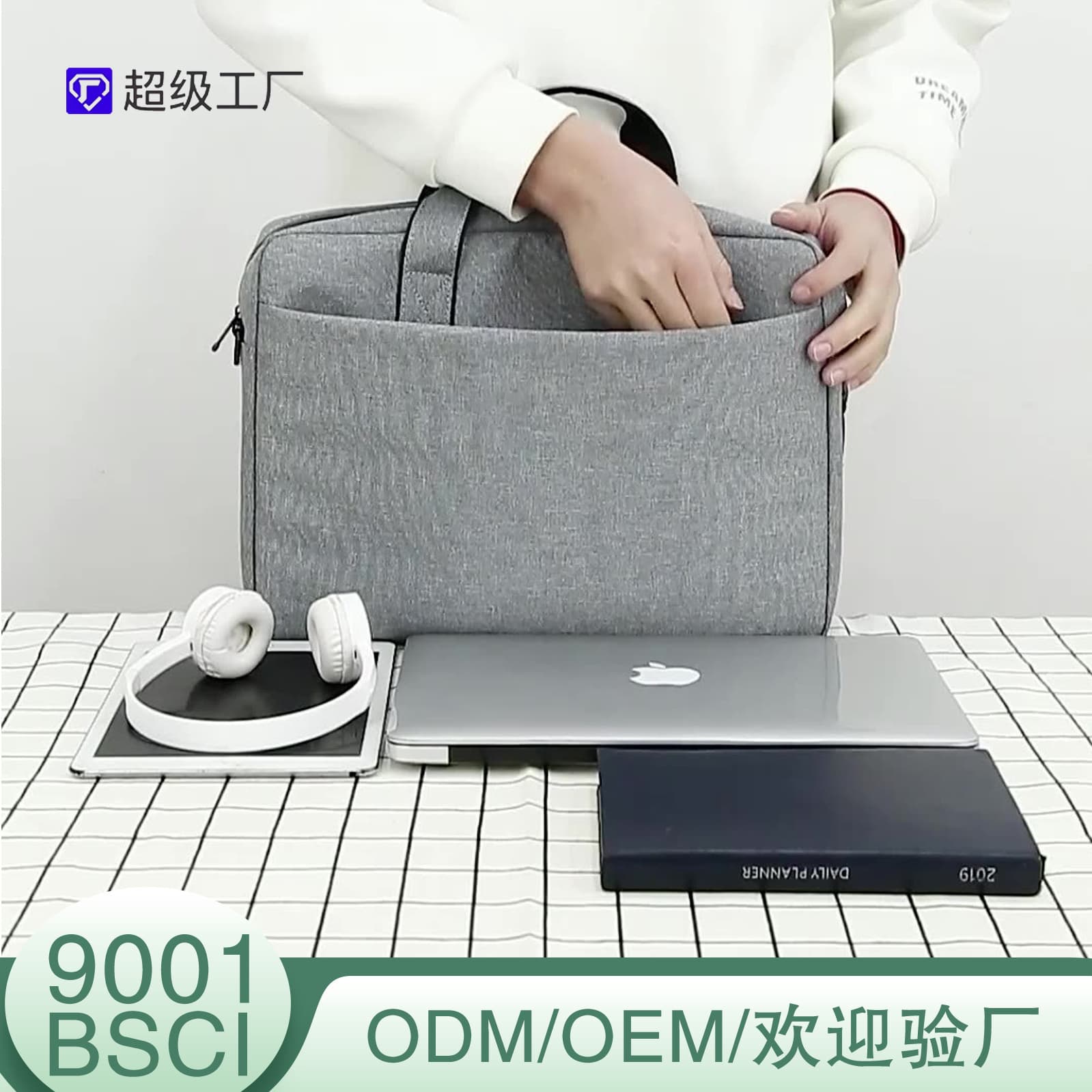 Wholesale Fashion Casual Thin Macaron Laptop Bag Shoulder Girls Portable Tablet Liner Bag New Style