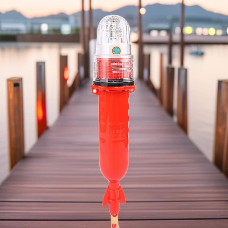 Marine Triple Flash LED Fish Gathering Light-Controlled Underwater Attractor Strobe Buoy Signal Fishing Warning Light Wholesale