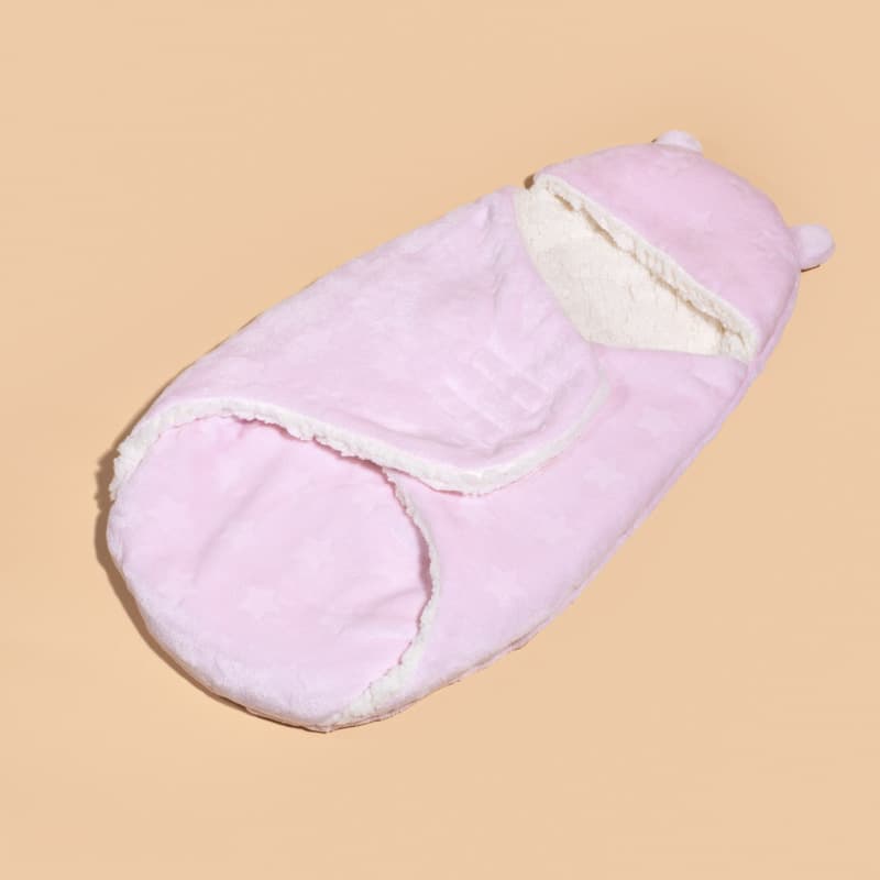 Newborn Swaddle Blanket Spring Autumn Warmth Soothing Anti-Startle Sleep Sack Baby Going Out Swaddle Wrap Anti-Kick Blanket