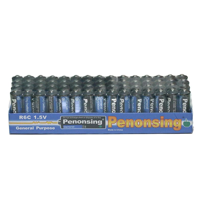 AA AAA Carbon Zinc Batteries, AA AAA Dry Batteries 1.5V for Toys Remote Controls Smart Locks, Factory Wholesale