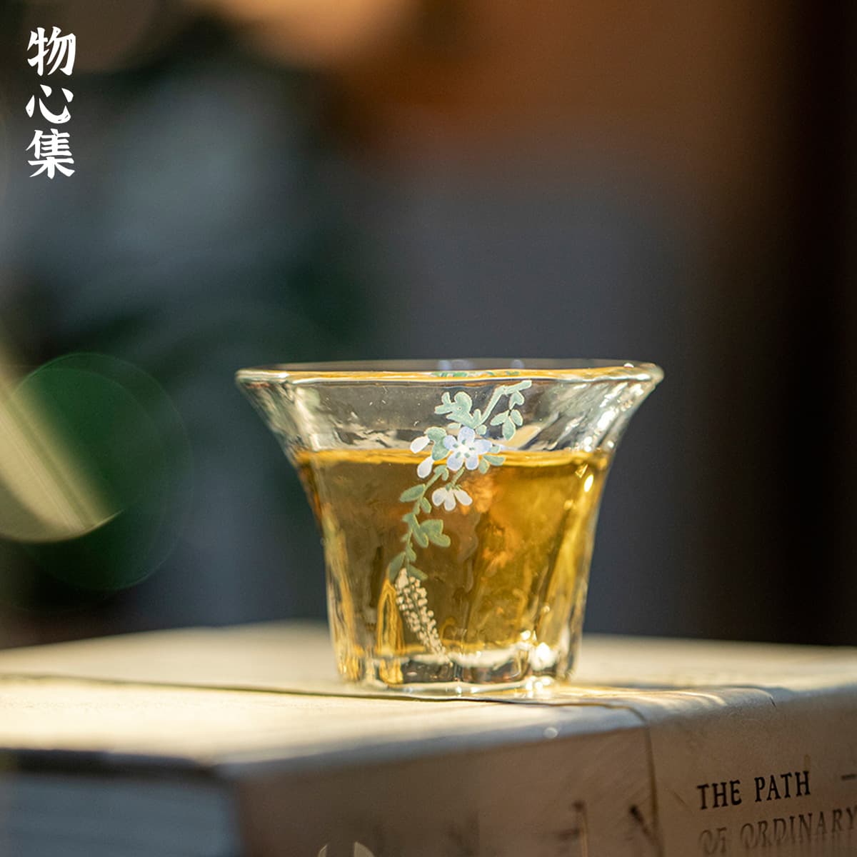 Wuxinji New Chinese Style Glass Tea Cup Kung Fu Tea Set Home Heat-Resistant High-Temperature Transparent Tasting Cup Host Single Cup