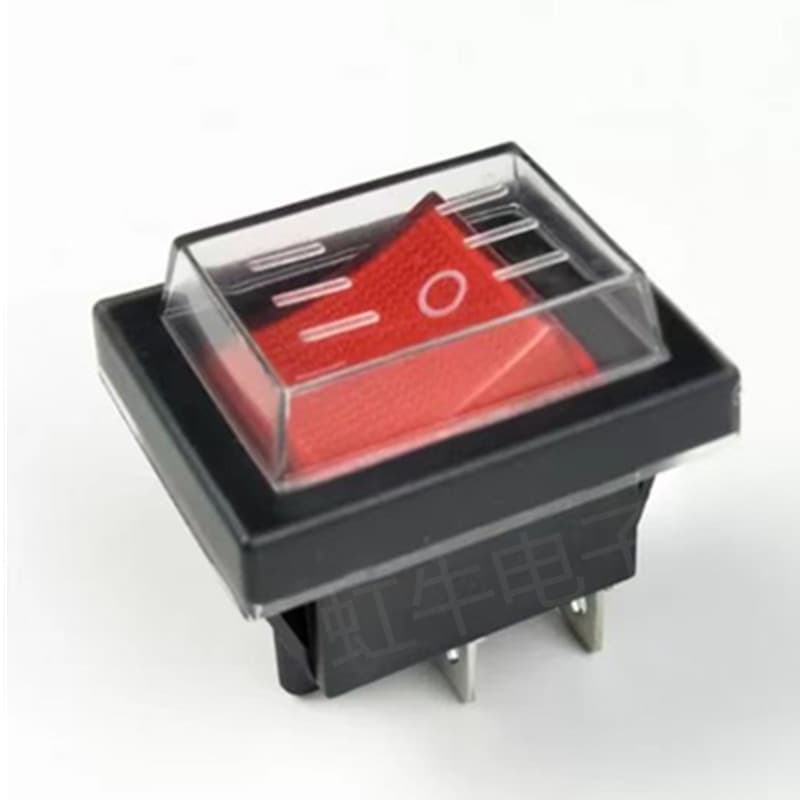 KCD4 Waterproof Rocker Switch, High Power 30A, Power Switch for Vacuum Cleaners, Water Absorbers, and Car Washers