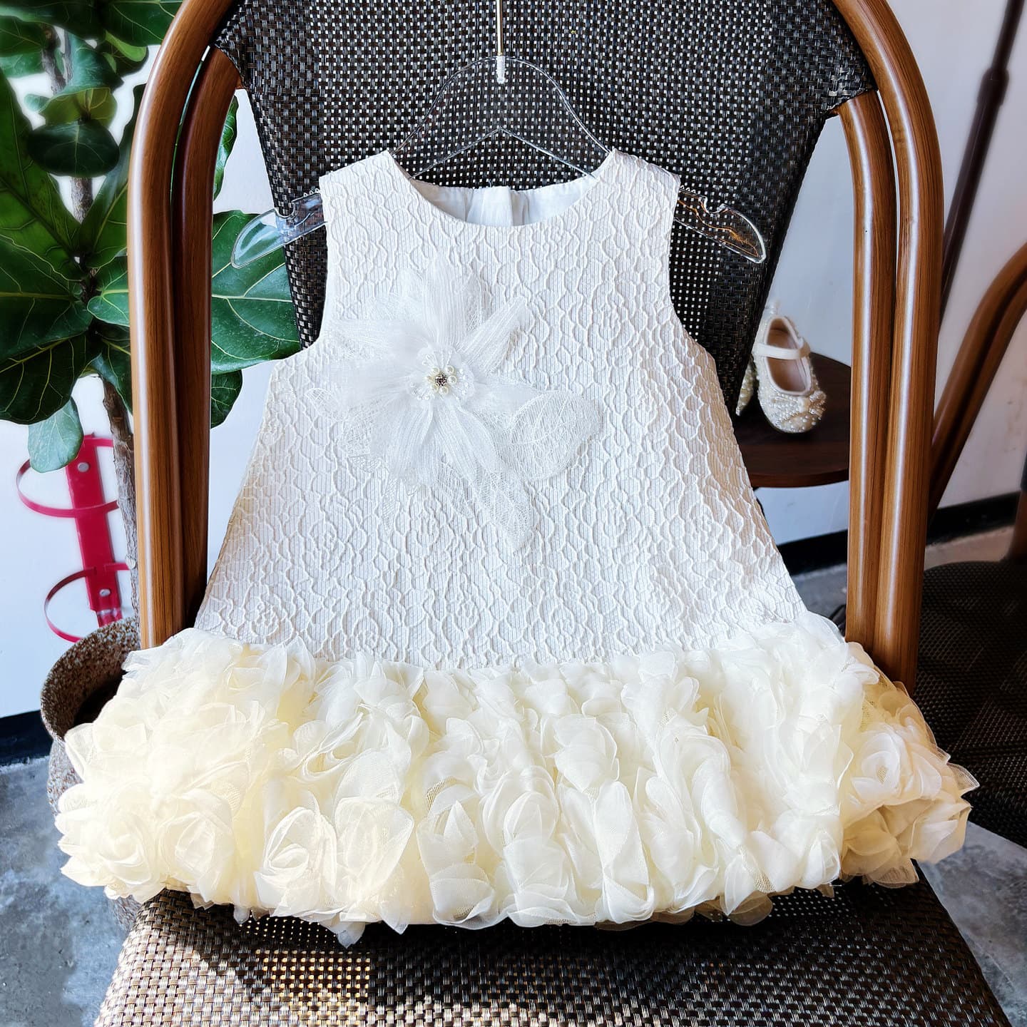 Girls Dress Summer New One-Year-Old Baby Girl Gown Stylish Fashionable Little Girl 2026 New Dress