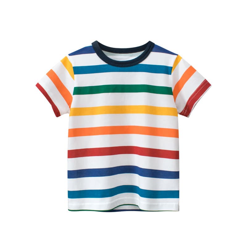 27kids Brand Children's Clothing Wholesale Summer Kids Boys Short Sleeve T-Shirt Undershirt Direct Source