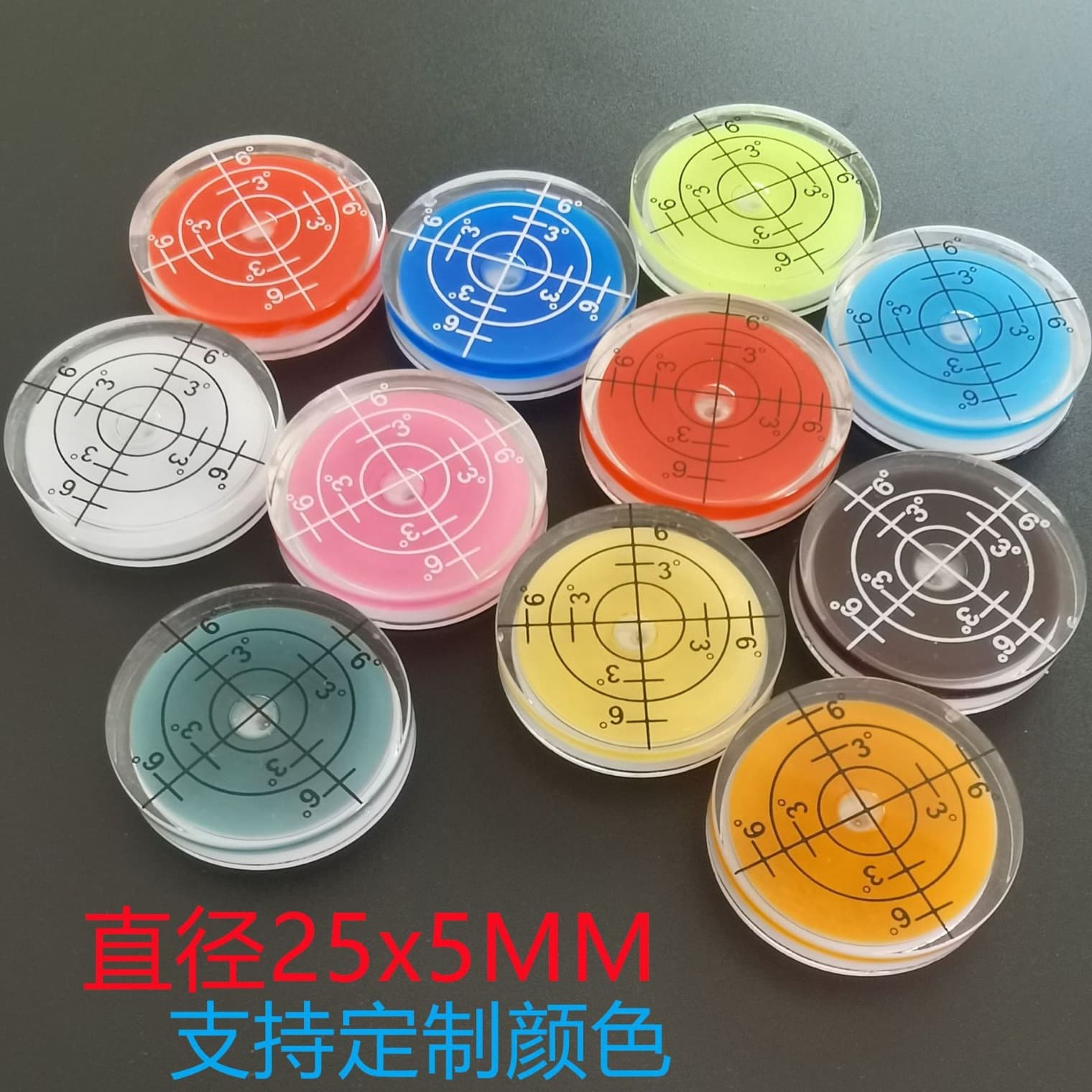 Factory direct supply golf level bubble level bubble plastic universal level gauge