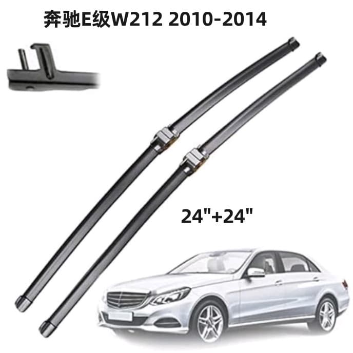 Compatible with Mercedes-Benz E-Class 2010-2014 W212 E250 E300 E350 Wiper Blades