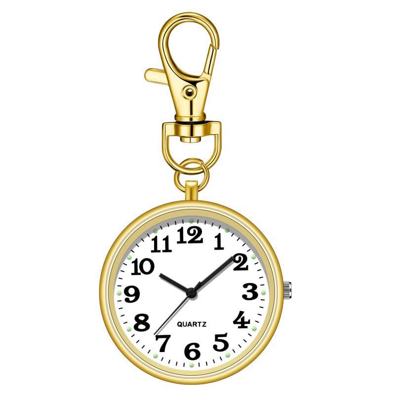 Special watch for civil servants postgraduate entrance examination female student silent pointer male mini keychain simple nurse watch