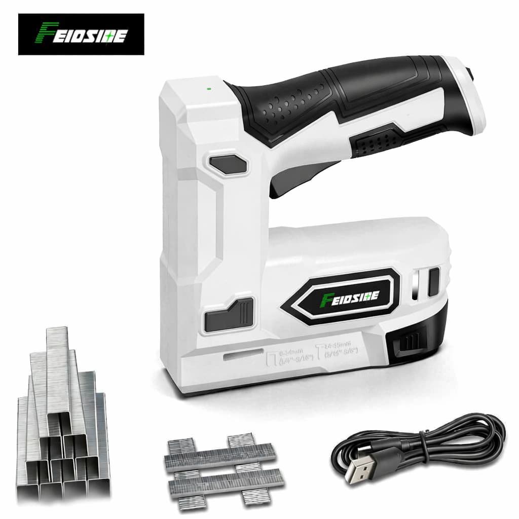 Rechargeable electric nail gun nail gun nail gun straight nail U nail dual-use lithium battery woodworking nail gun