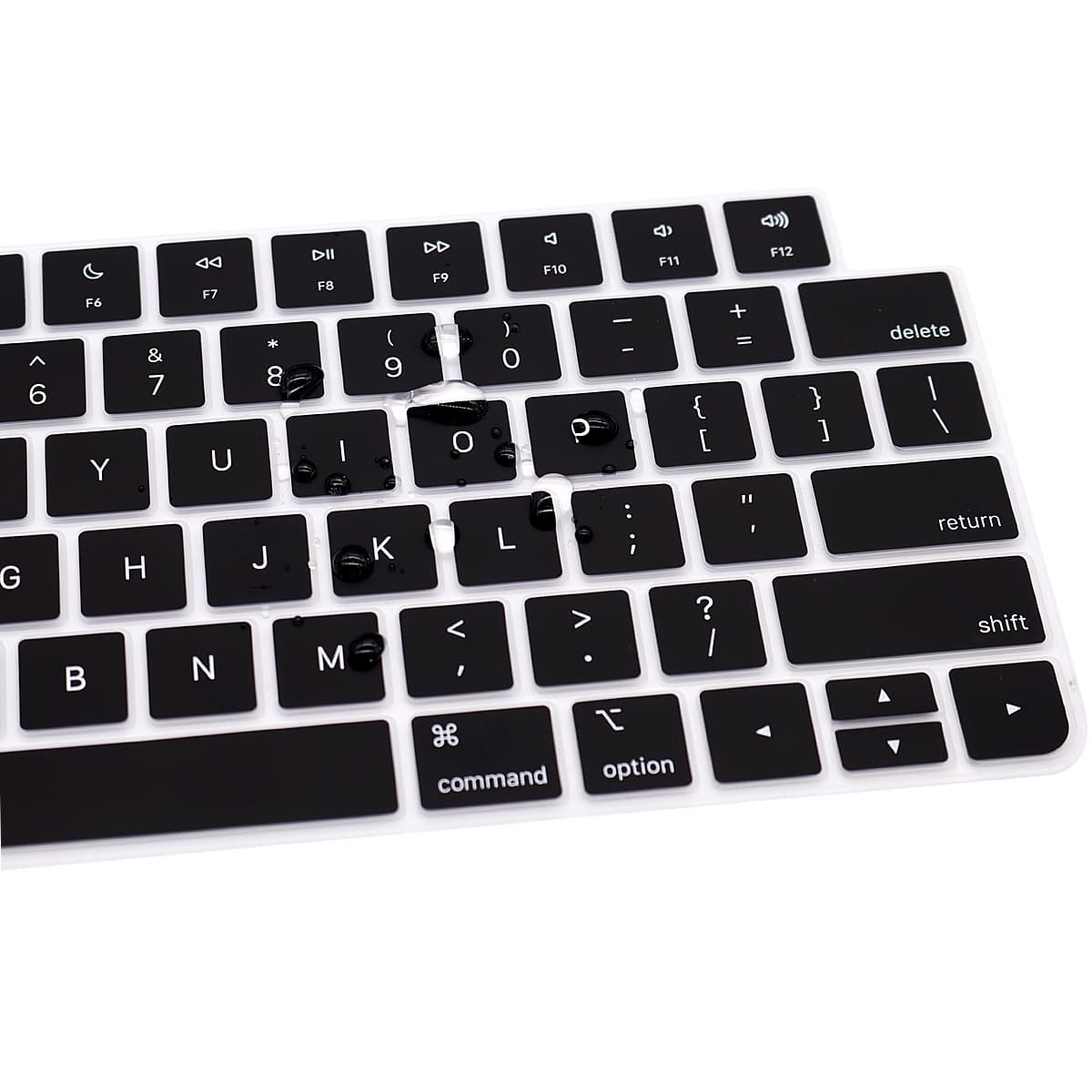 Silicone Keyboard Cover for Apple Magic Keyboard with Colorful Pattern Protective Film