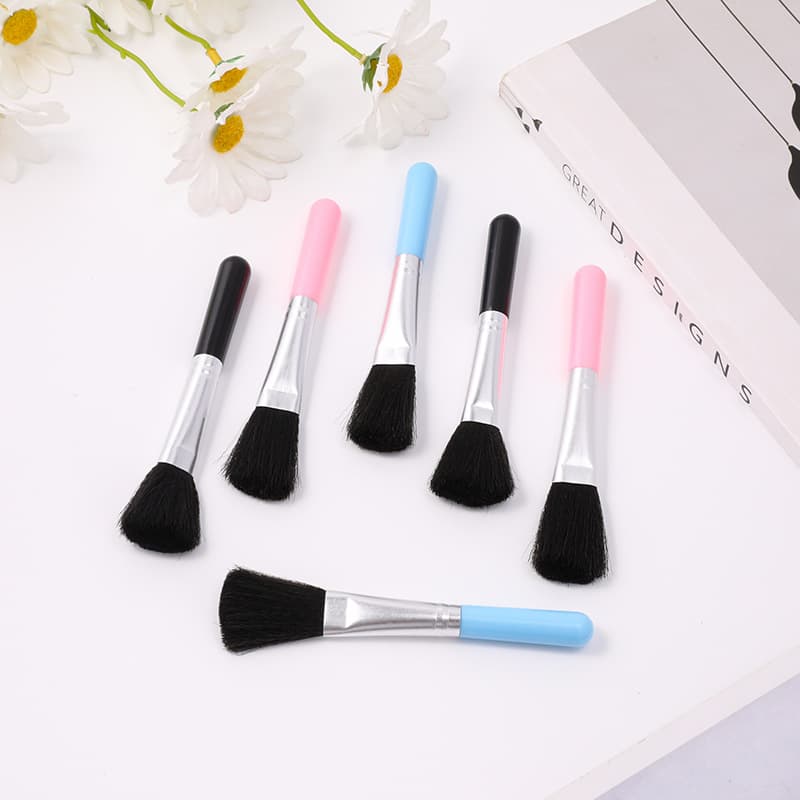 Spot computer screen keyboard brush dust removal brush dust sweeping nail art cleaning brush fleshy soft hair portable blush brush wholesale