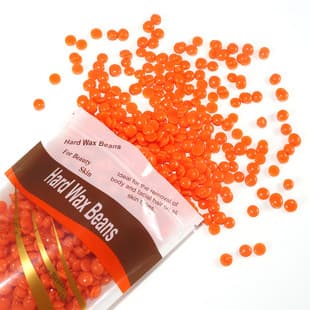 Cross-Border Export, Paper-Free Solid Hard Wax, Beeswax Wax Bean, Wax Therapy Granules, 300g Bag, A2 Sixteen Colors, Hair Removal Wax Bean