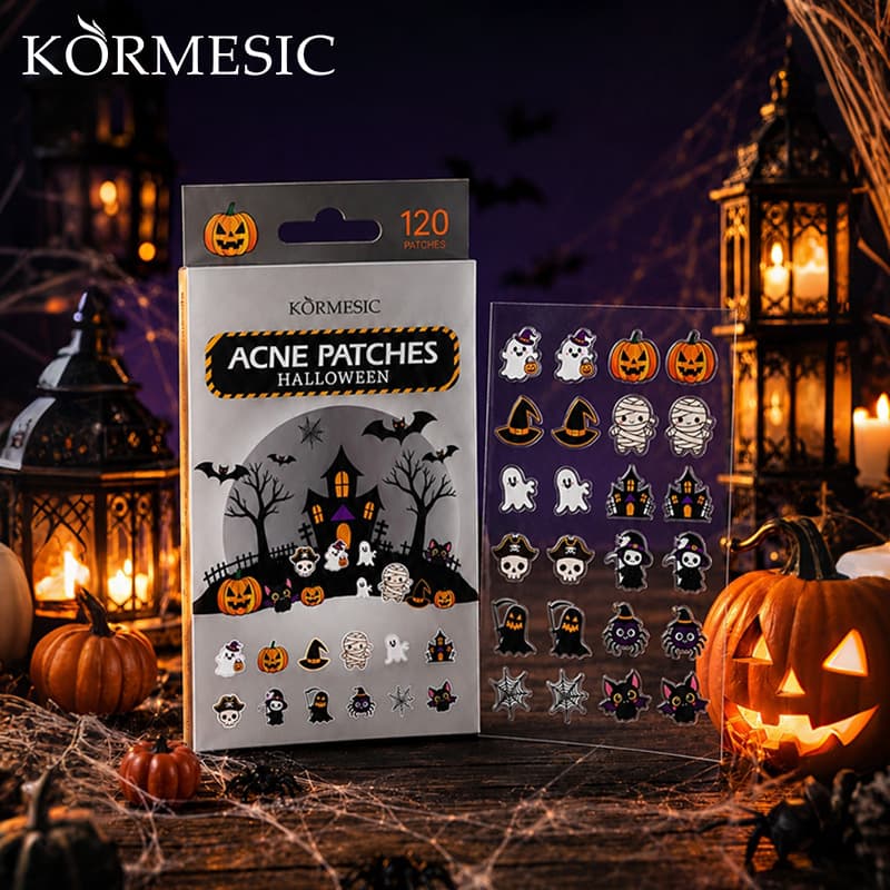 KORMESIC Philippines Halloween Acne Patch Sleep patch Facial Concealer FDA certified foreign trade wholesale