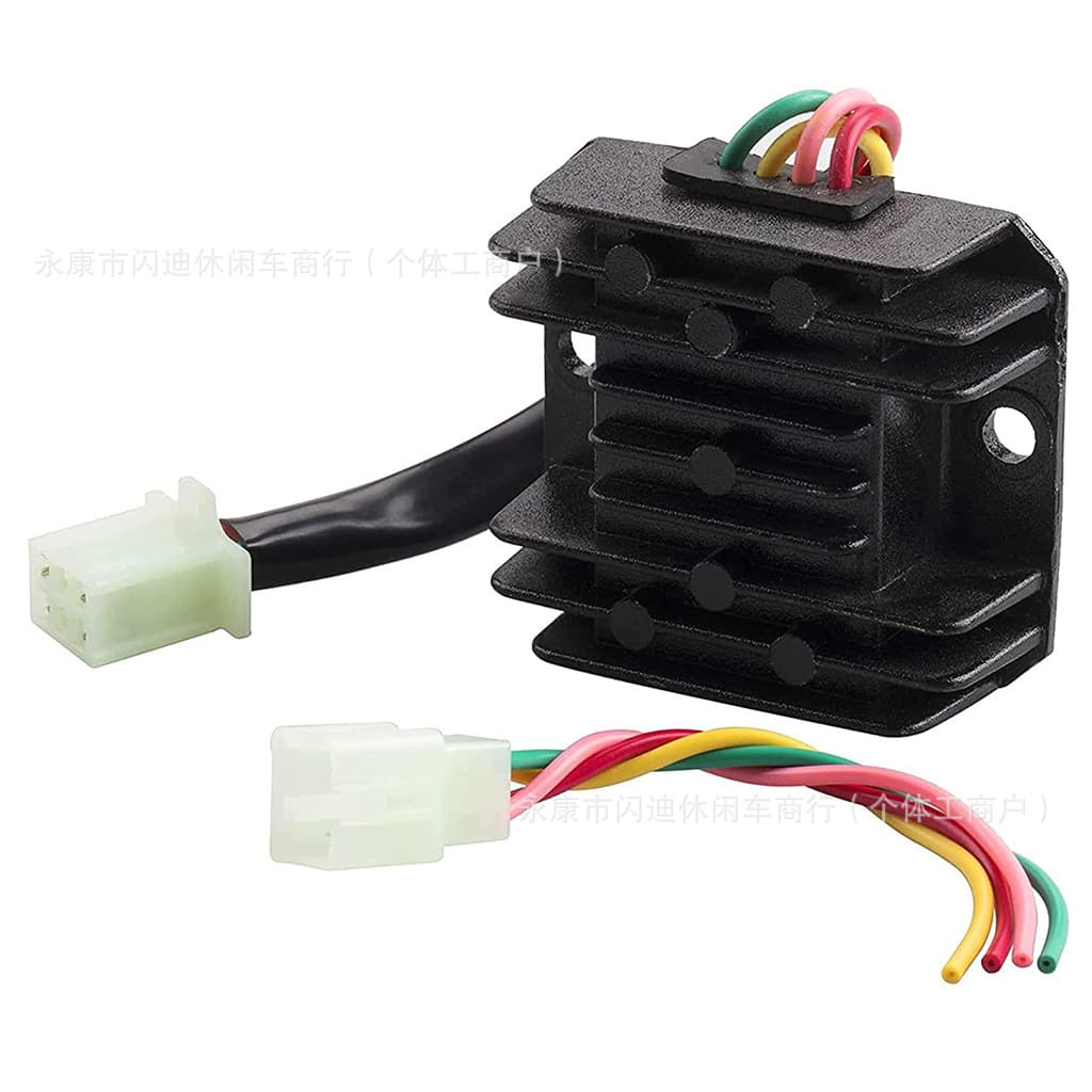 Motorcycle ATV Off-Road Accessories 12V 4-Pin CG125/150/200/250 GY6 Rectifier Voltage Regulator
