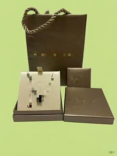 Xiaohongren Jewelry Box Storage Box Original Counter Jewelry Box Necklace Box Jewelry Box BG Home Decoration Box