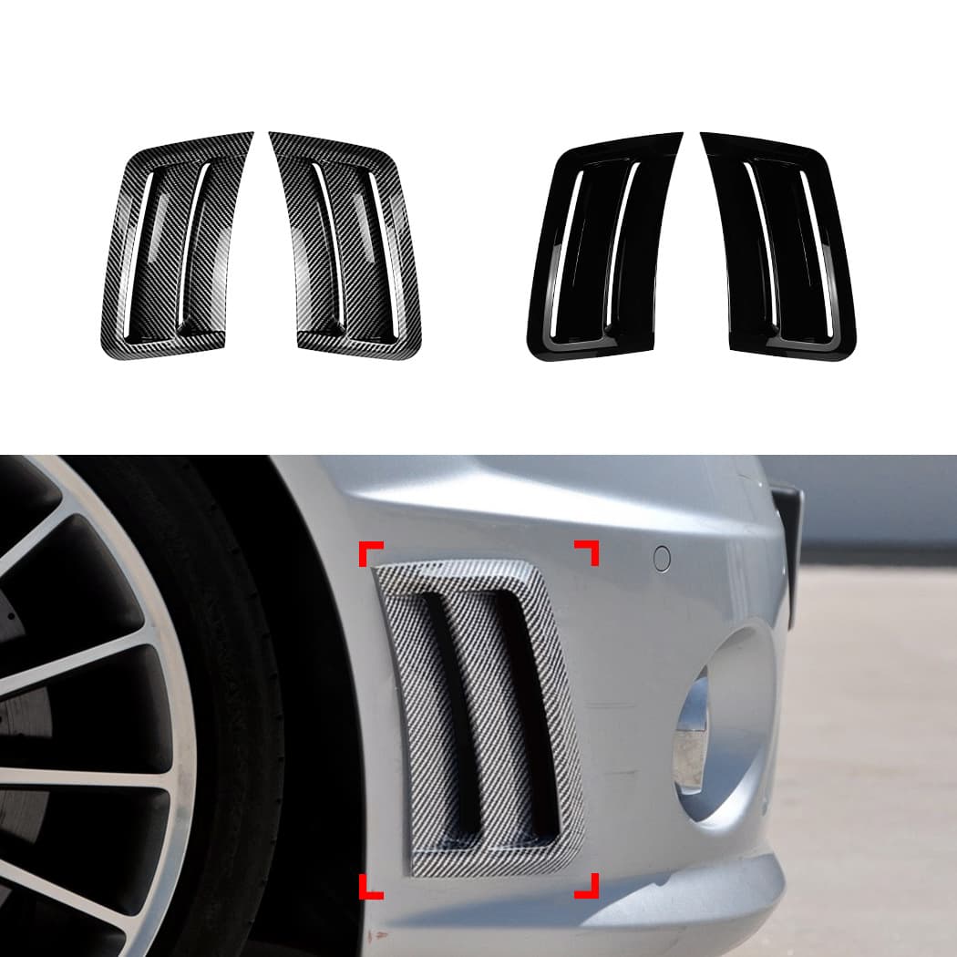 Applicable to Mercedes-Benz C-Class W204 S204 Early 2007-2010 C63 AMG Side Gill Wind Knife Sticker Modification