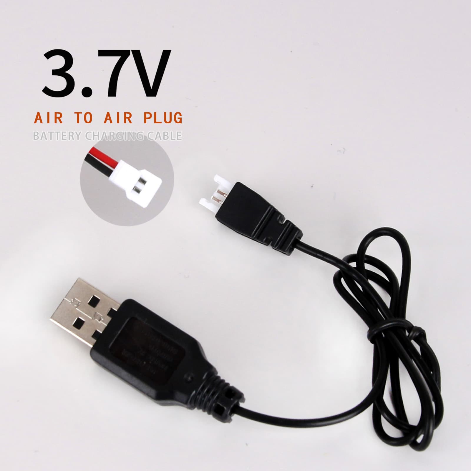 3.7V MX2.0 air-to-air lithium battery charger four-axis drone remote control aircraft USB charging cable