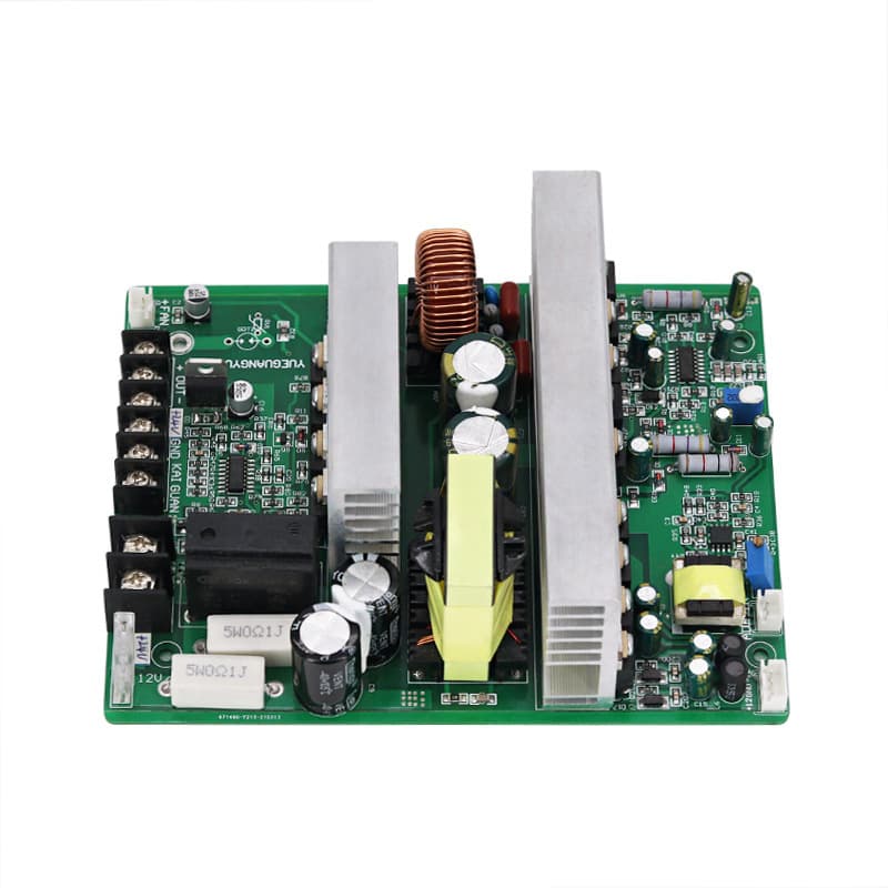 12/24/220V High Power Public Address Fixed Impedance Amplifier Board 200W IP Broadcast Power Amplifier Circuit