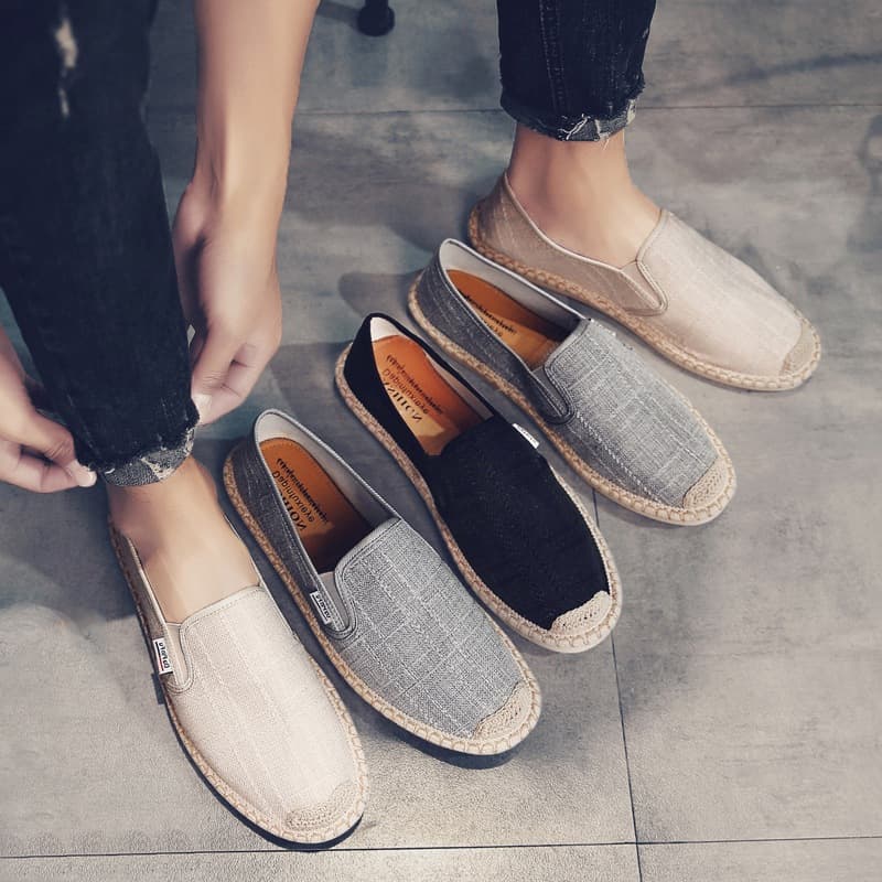 New Spring Classic Beijing Cloth Shoes Trendy Versatile 2022 Men's Slip-On Loafer Casual Fisherman Shoes