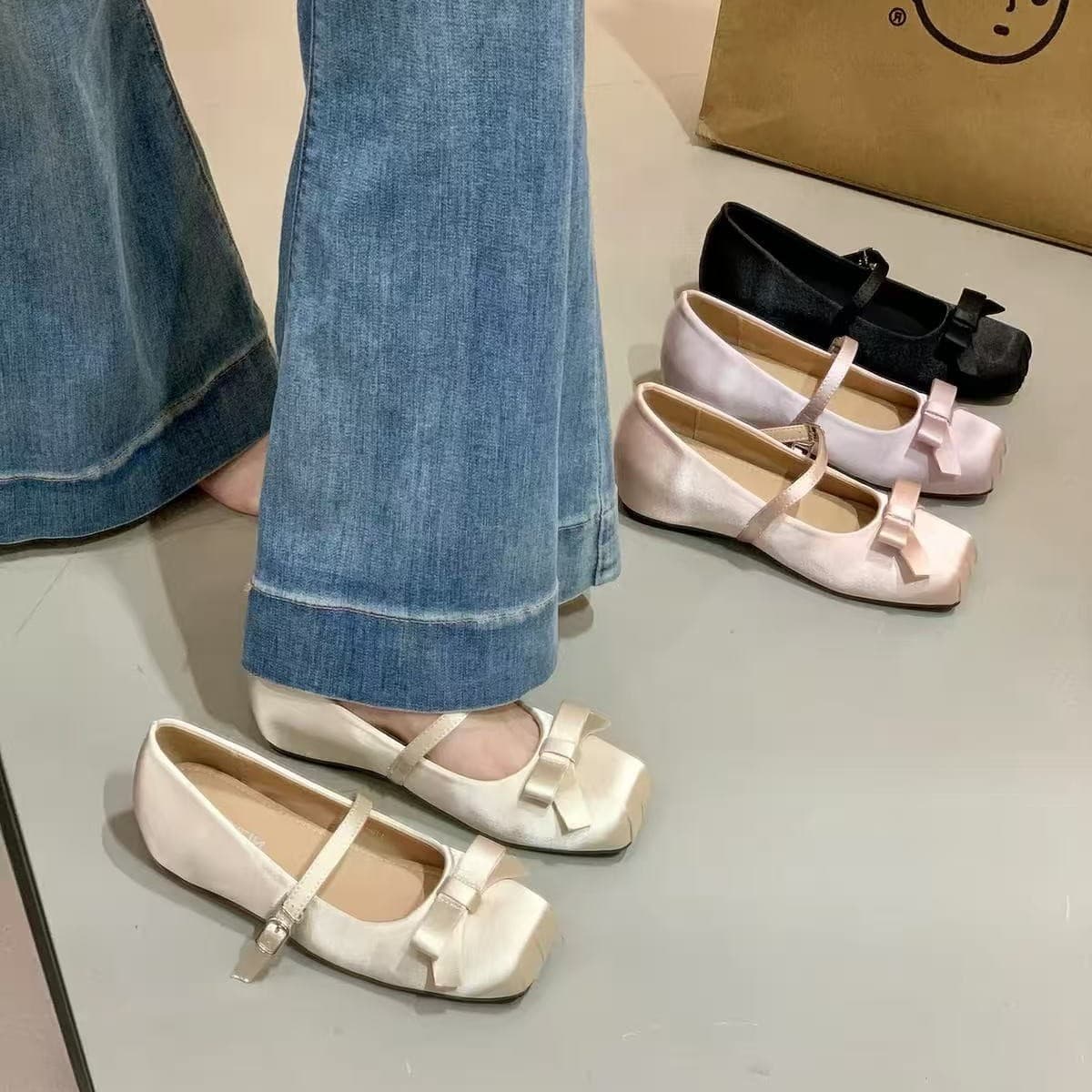 Platform Mary Jane Shoes for Women 2026 Summer New Soft Sole Comfort Loafers to Match Dresses Drop Shipping