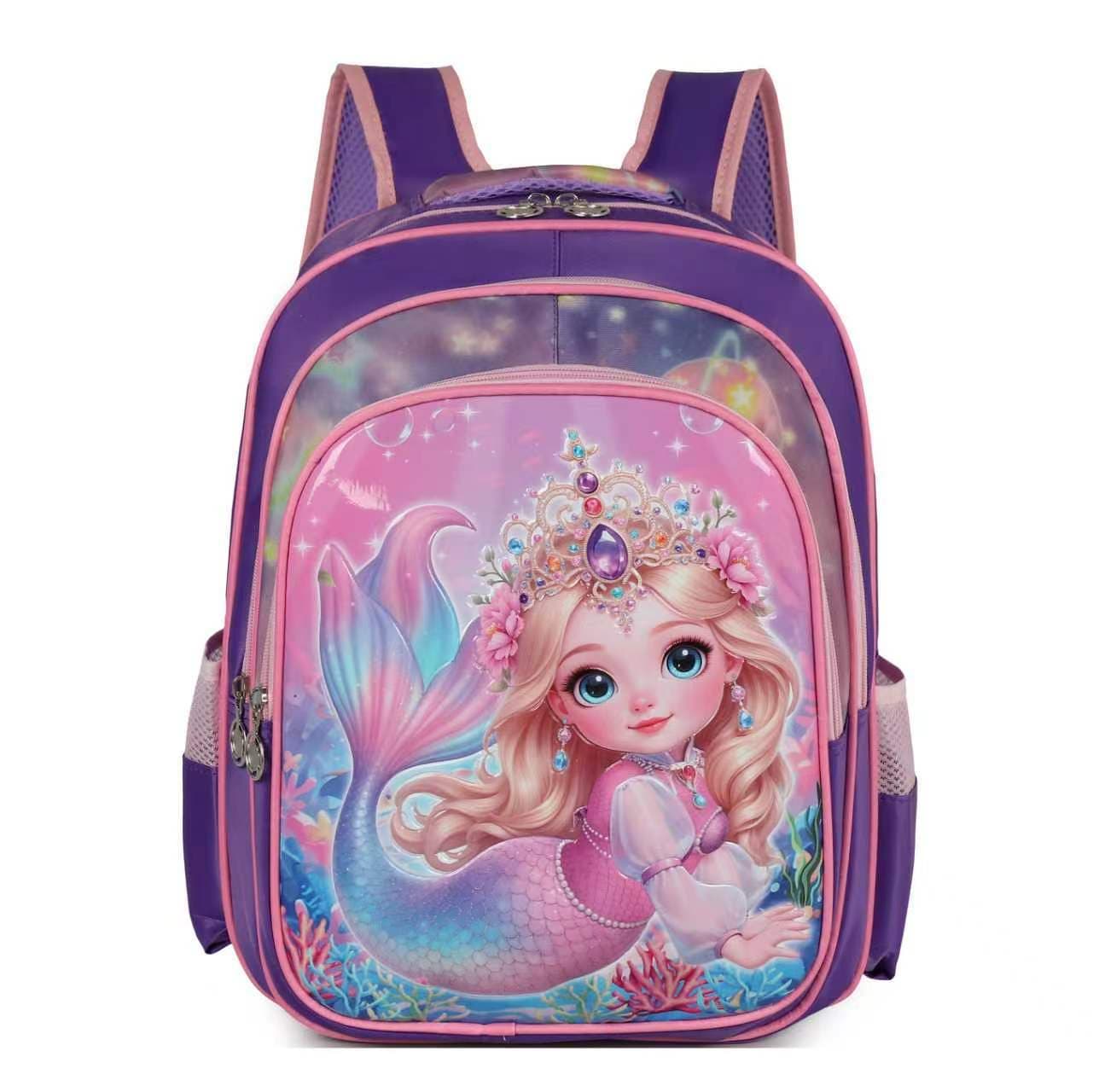 2026 New 16-inch School Backpack Trendy Cartoon Lightweight Durable Elementary Grades 1-3 Bag Wholesale