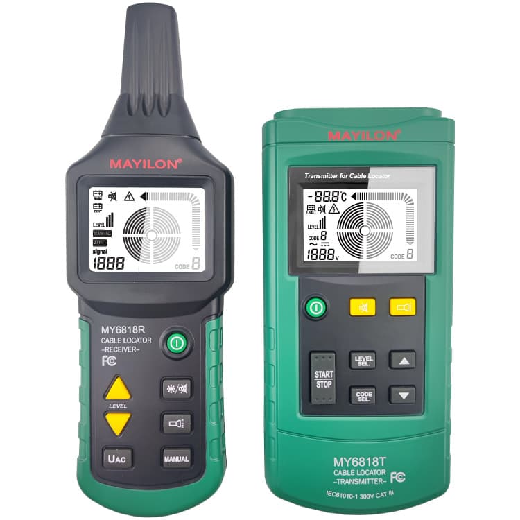 Maiyilong MY6818 Underground Cable Fault Detector Line Break Tester Power Short Circuit Detection