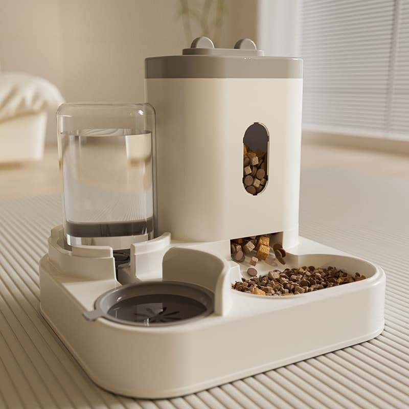 Automatic cat feeder dog bowl pet bowl cat basin water dispenser cat bowl pet supplies pet automatic feeder