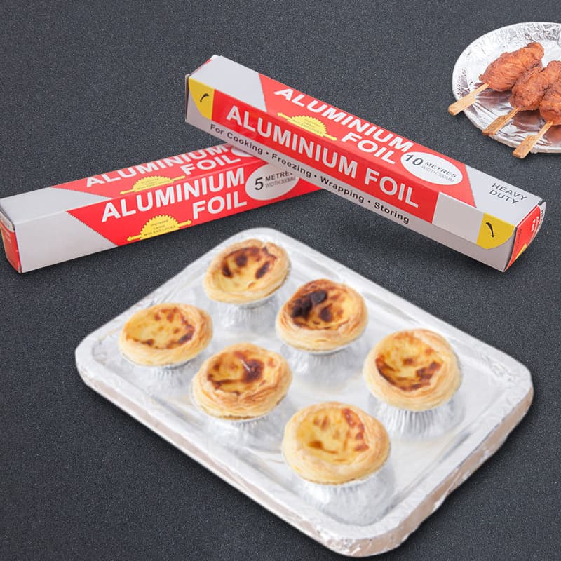 Baking & BBQ Tools, Meat Wrapping Aluminum Foil Paper, Kitchen BBQ Clam Noodles Foil and Parchment Paper in Color Box