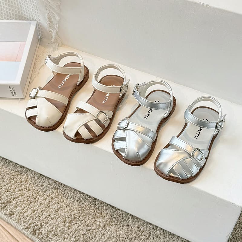 Girls Summer Hollow Sandals New Style Casual Roman Sandals for Toddlers and Kids Soft Sole Nest Shoes Baby Girls Sandals