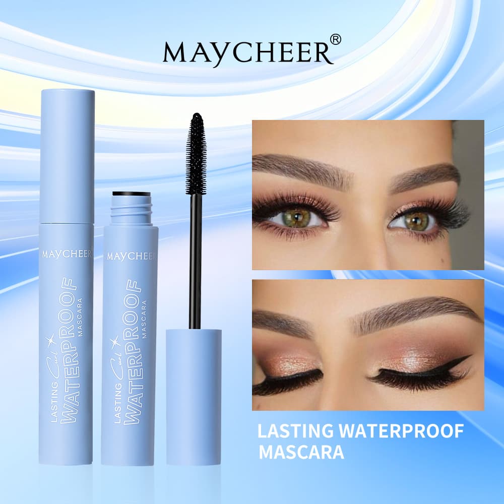 MAYCHEER Voluminous Curling Mascara Black Long-Lasting Smudge-Proof Lengthening Mascara Cross-Border Export
