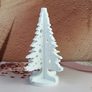 S2042 DIY Christmas Tree Decoration Cement Plaster Mold Silicone Mold