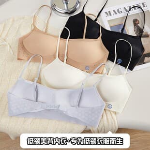 Low Neck Seamless Bra