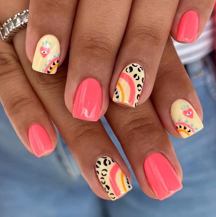 24 Pieces Wearable Nail Patch Nail Art Wearing Nail Line Radish Fake Nail Extension Removable Nail Wholesale