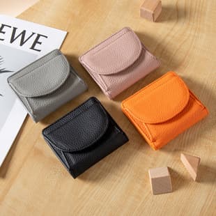 Shell Wallet Women Short High Appearance Compact Coin Purse Ins Student Niche Design Short Clutch Women Wholesale