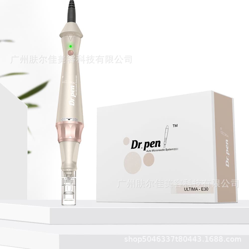 Cross-border Dr.pen E30 Electric Microneedle Pen Nano Microcrystalline Automatic Serum Infusion Device Wired 6 Speeds
