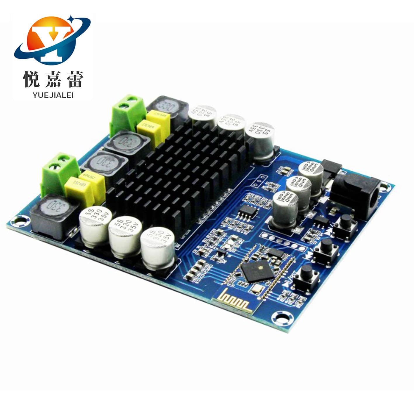 XH-M548 High Power Bluetooth Dual Channel 120W Digital Amplifier Board Bluetooth Audio Amplifier Board