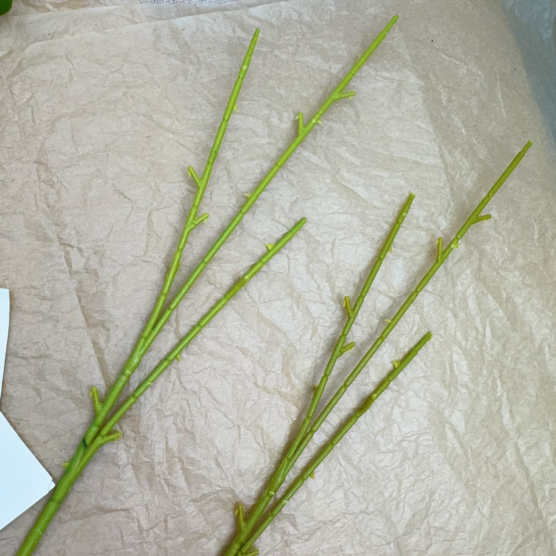 Factory Wholesale Three-Prong 11-Eye 62/42cm 3-Prong Plastic Flower Branch Accessories Peony Flower Branches Decoration Roses Simulation