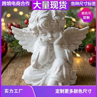 3D Printed New Angel Baby Christmas Decoration Plastic Figurine Christmas and New Year Gift Choice