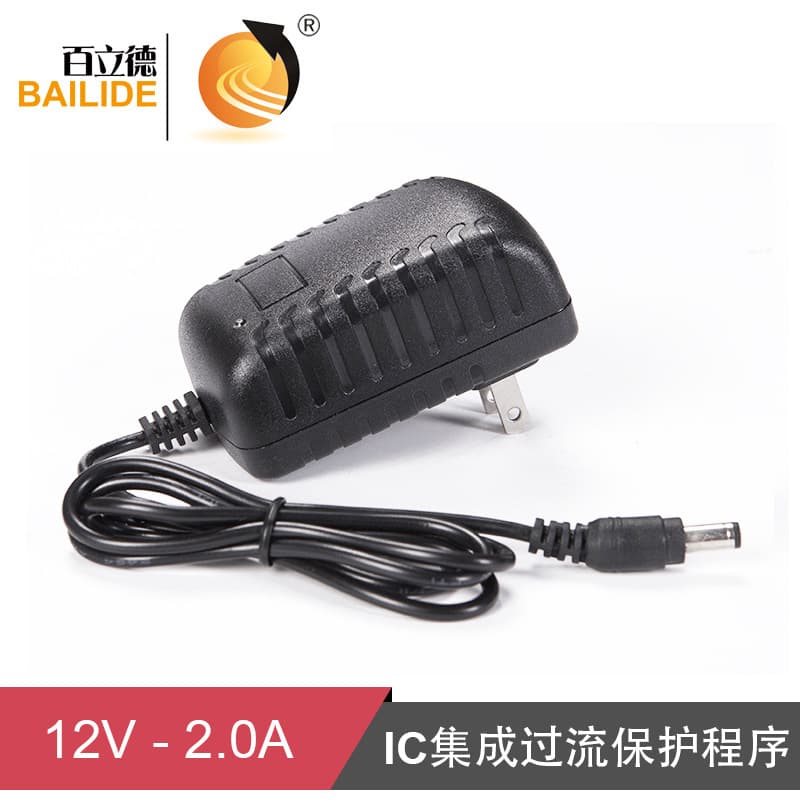 Bailide 12V 2A Power Adapter LED Surveillance Fluorescent Board Fiber Optic Modem Router Power Supply Wall Plug