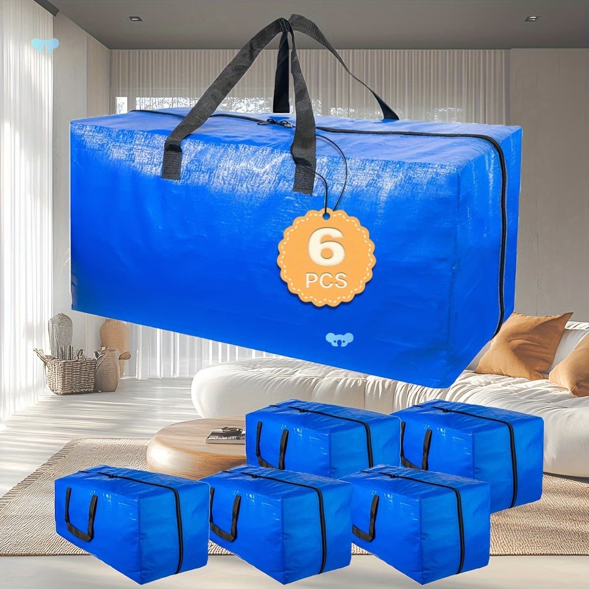 6 pack/8 pack Moving Bags Moving Supplies Moving Boxes Cross Border