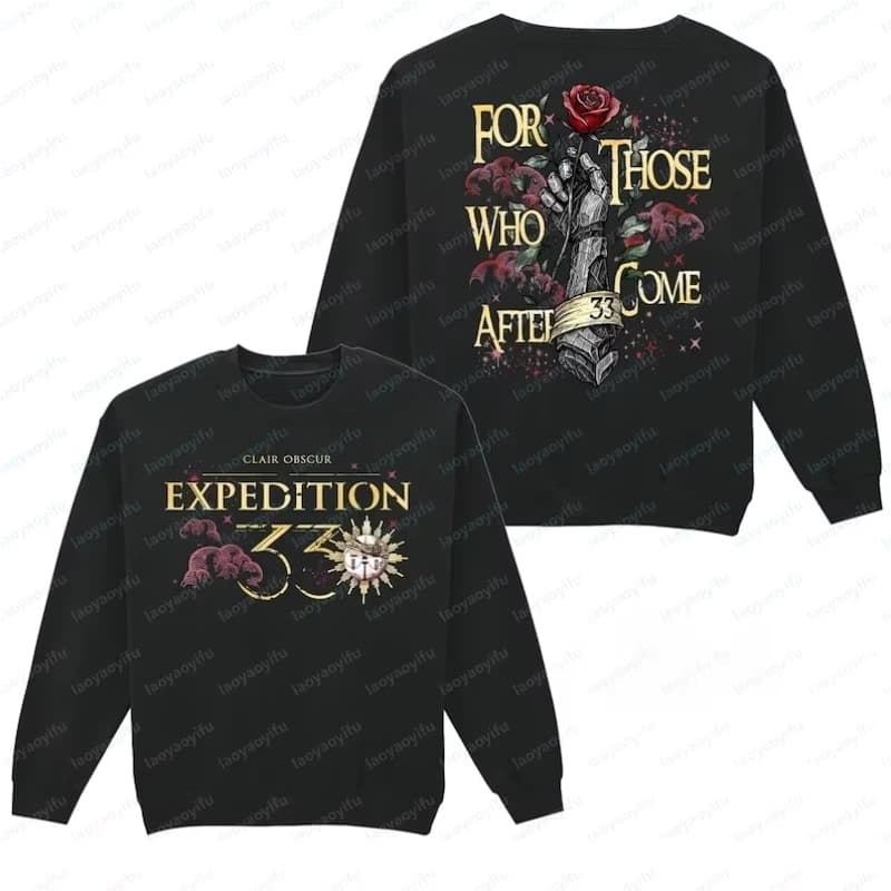 Expedition 33 Gamer Casual Unisex Sweatshirt Gustave Clair O
