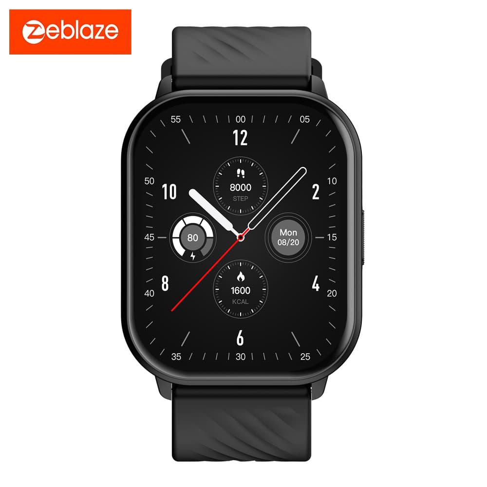 Zeblaze GTS 3 Heart Rate Blood Oxygen Bluetooth Call Multi-Dial 100+ Sports Mode Touch Screen Smart Watch