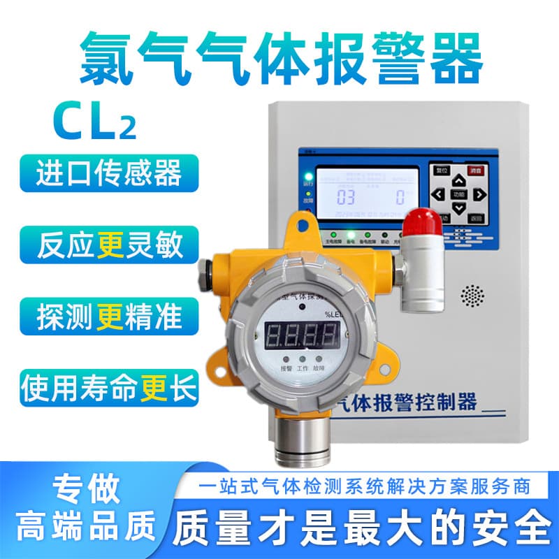 Best-Selling Explosion-Proof Chlorine Gas Alarm for Chemical Industry - Chlorine Gas Concentration Detection Alarm and Gas Detector