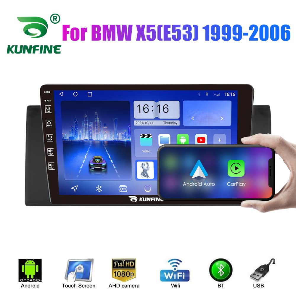 For BMW X5 E53 1999-2006 Android Navigation GPS Reverse Camera Car All-in-One