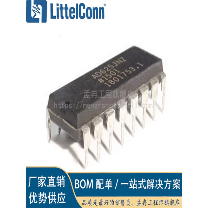 Aizhexin Brand New AD625JNZ AD625JN DIP-16 Package Programmable Gain Instrumentation Amplifier